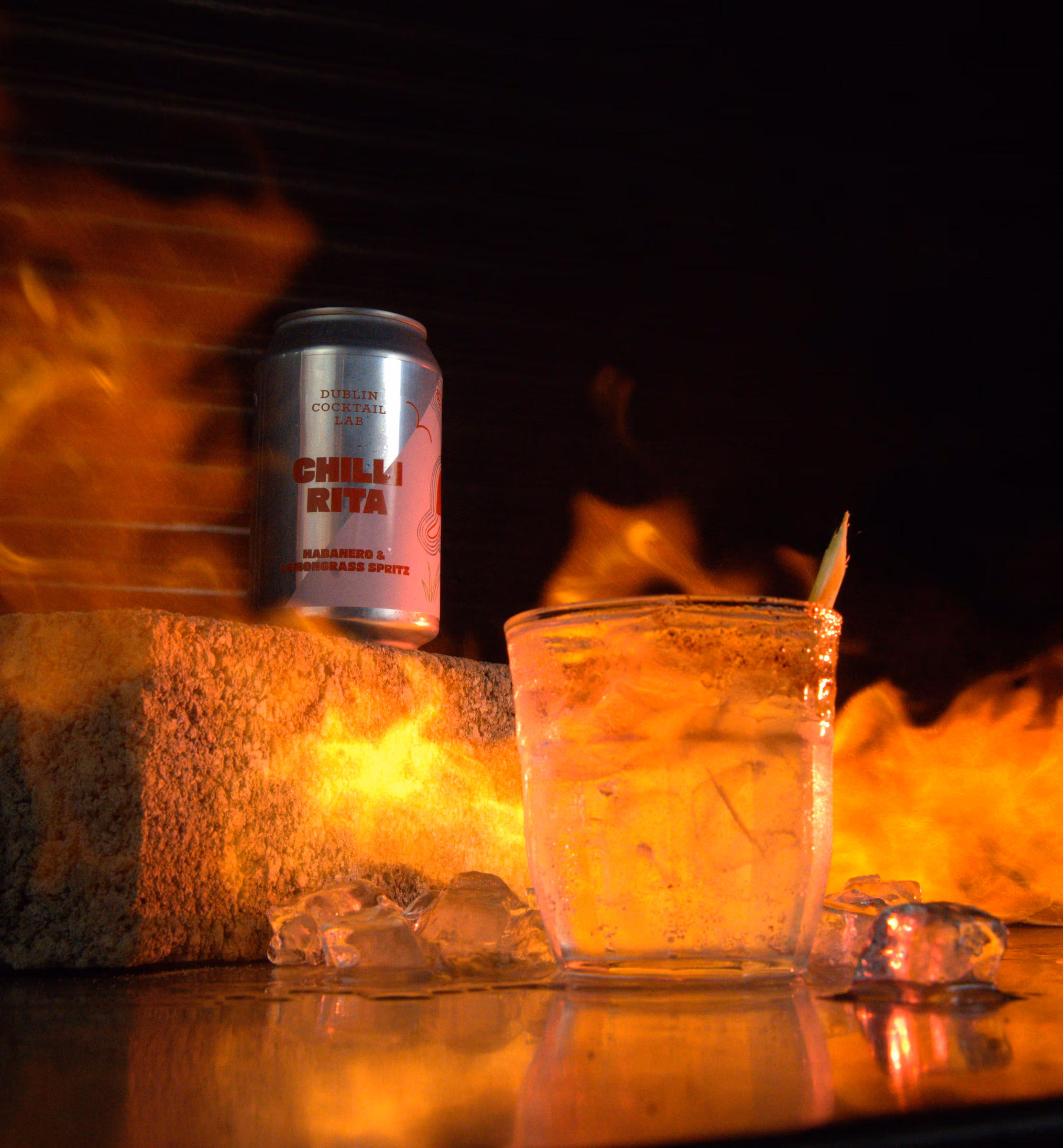 Dublin Cocktail Lab Rita fire